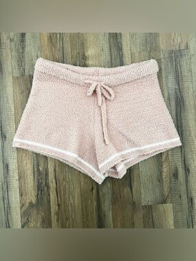 Barefoot Dreams Cozy Chic Fuzzy Soft Lounge Shorts XS